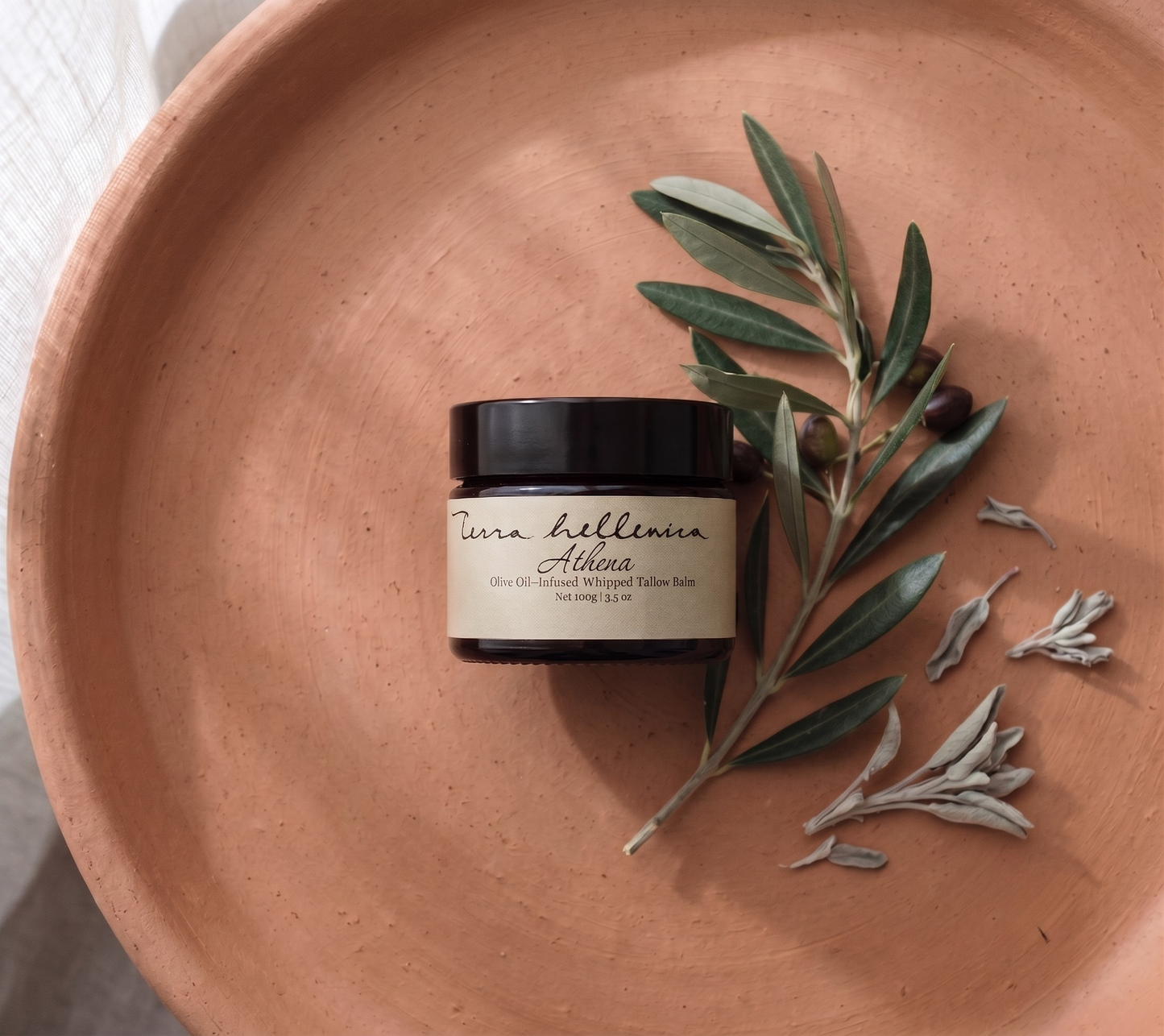 Athena - Olive Oil Infused Whipped Tallow Balm 100g